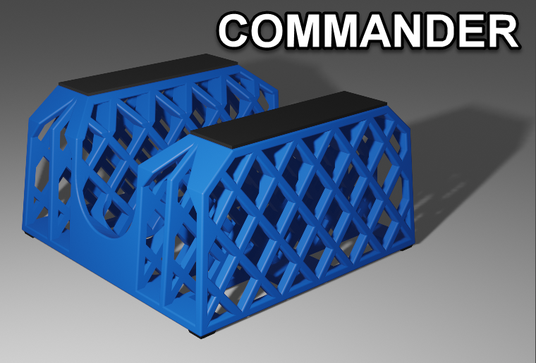 EUC wheel stand shown is for the Gotway / Begode Extreme Bull Commander EUC. Choose the color you would like from the drop-down option.