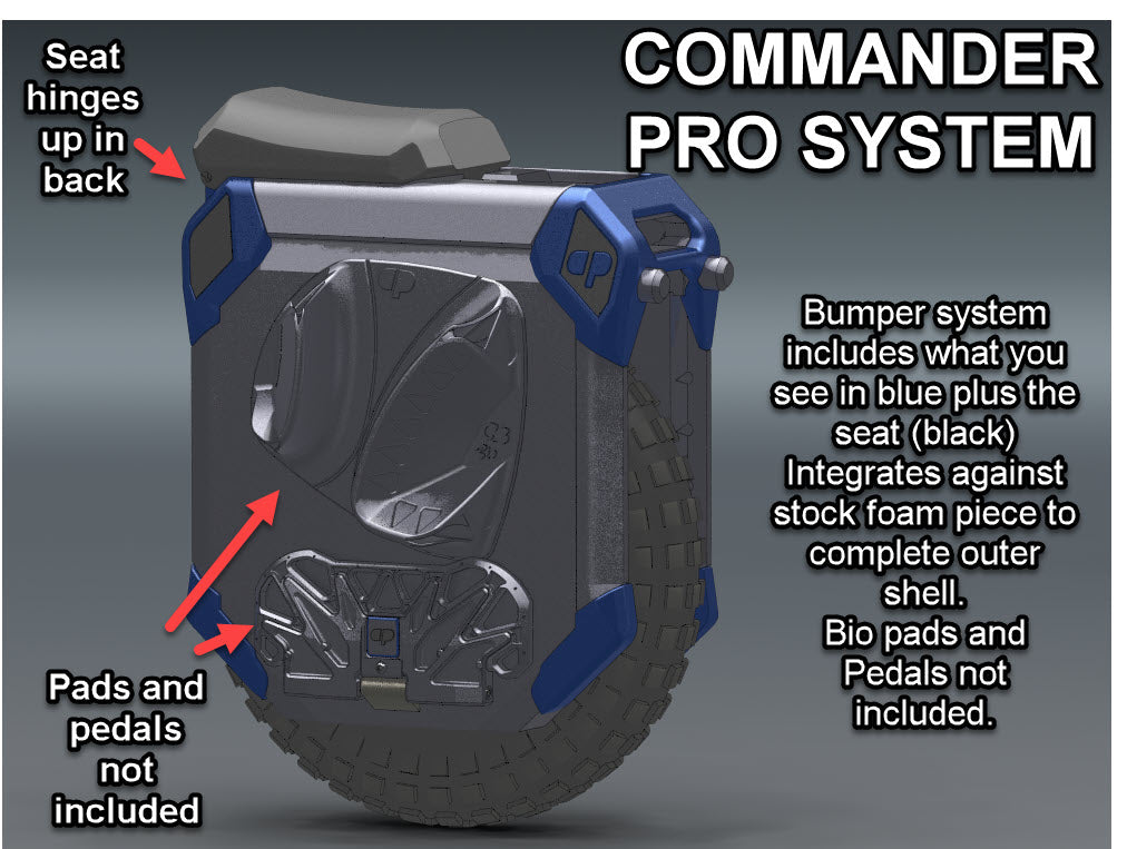 Commander Pro seat bumper system