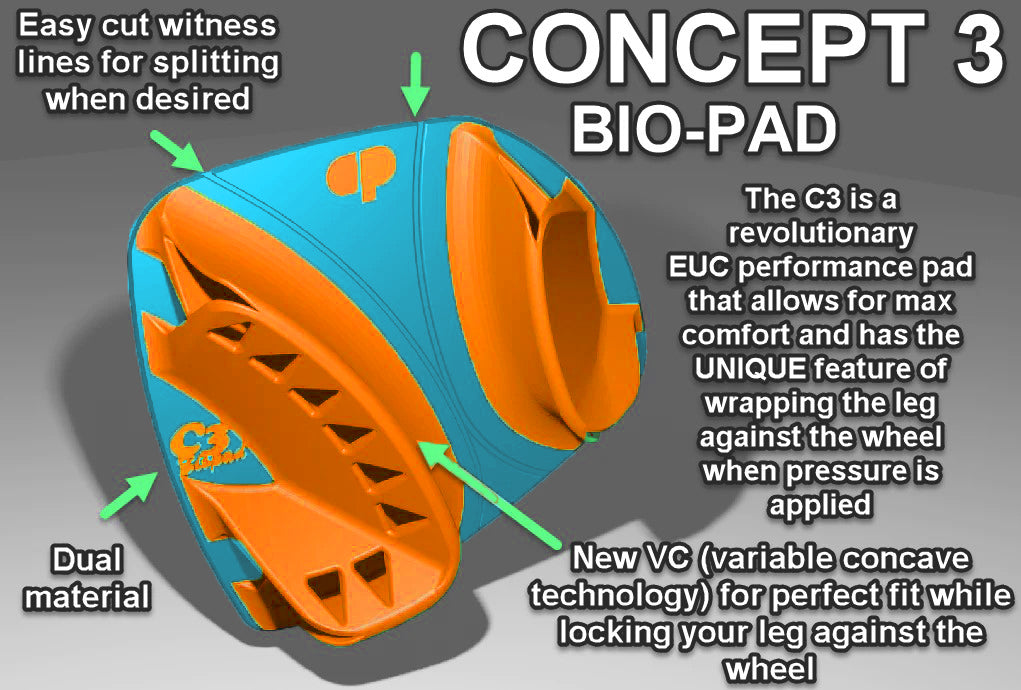 Clark Pads - Concept 3 Bio