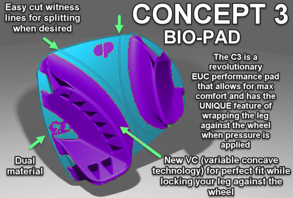 Clark Pads - Concept 3 Bio