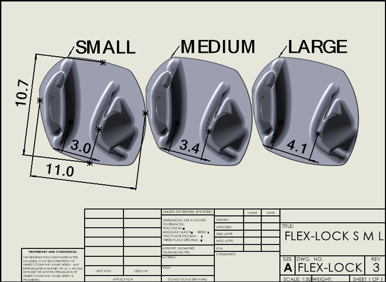 Clark Pads - Flex Lock Pads