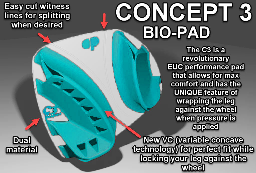 Clark Pads - Concept 3 Bio