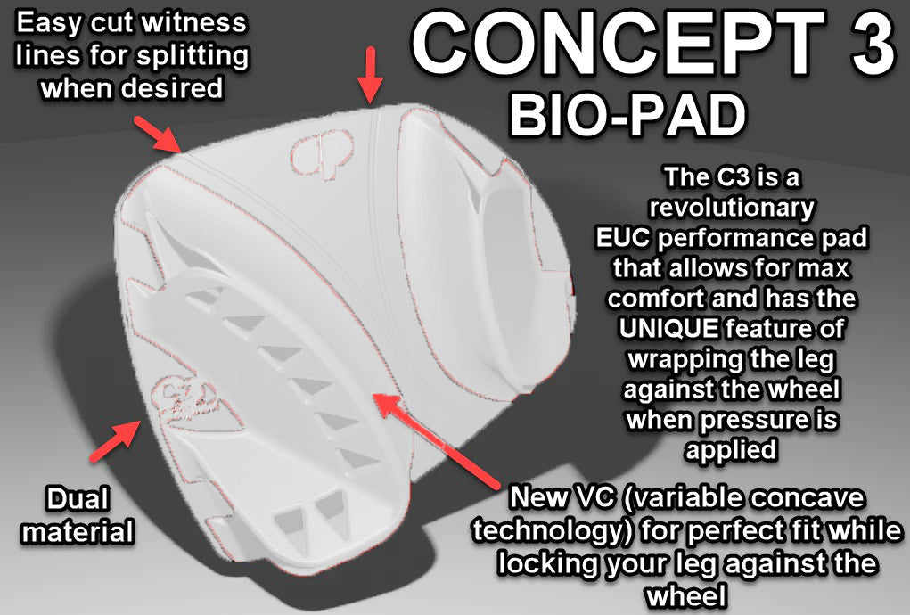 Clark Pads - Concept 3 Bio