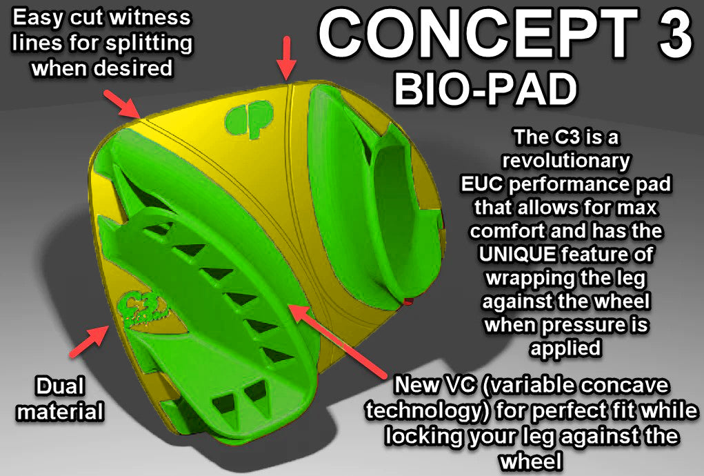 Clark Pads - Concept 3 Bio