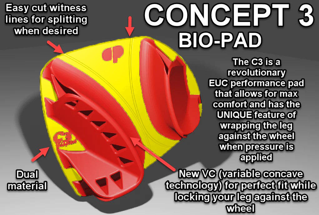 Clark Pads - Concept 3 Bio