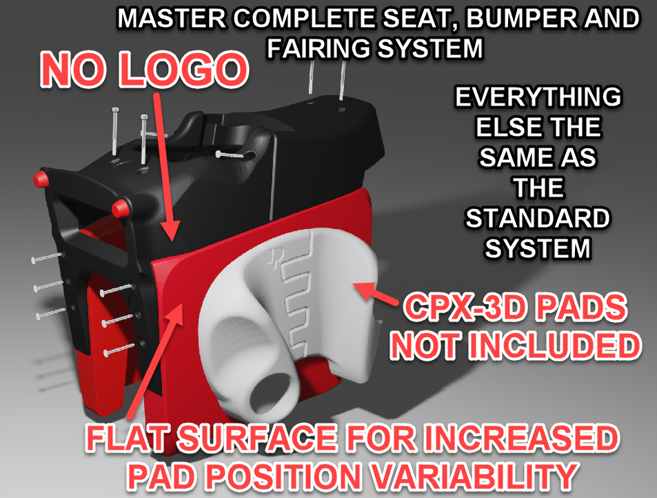 Begode Master - Complete Seat, Bumper, & Fairing System (No Logo)